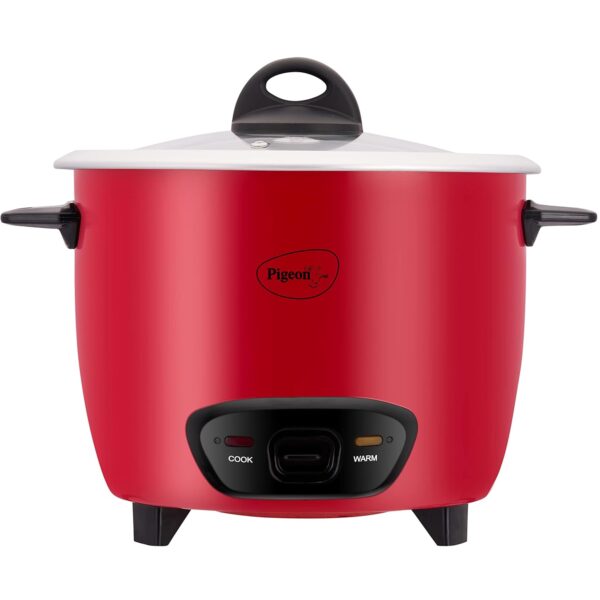Rice Cooker with Single pot, 1.8 litres.(Red)